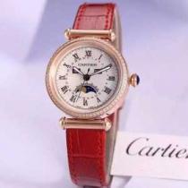 2026 大好評 CARTIER カルティエ 女性用腕時計 7色可選.199.