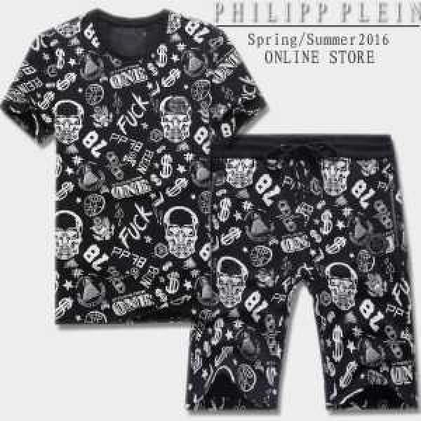 2026春夏◆モデル愛用◆  PHILIPP PLEIN フィリッププレイン 半袖Tシャツ 3色可選