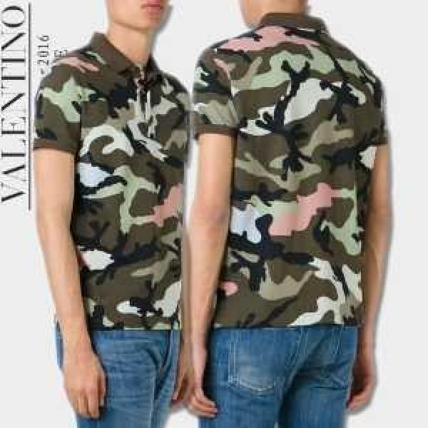 海外セレブ定番愛用  VALENTINO ヴァレンティノ 大人らしい風格半袖Tシャツ