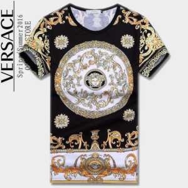 2026春夏 個性的なデザイン VERSACE ヴェルサーチ 半袖Tシャツ 2色可選