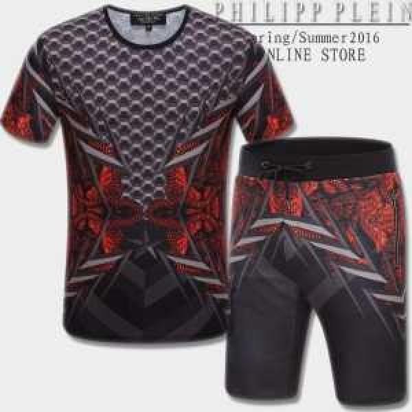 半袖Tシャツ 2026春夏 首胸ロゴ PHILIPP PLEIN フィリッププレイン 2色可選