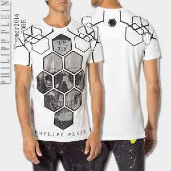 2026春夏 スタイリッシュな印象  PHILIPP PLEIN フィリッププレイン 半袖Tシャツ 3色可選