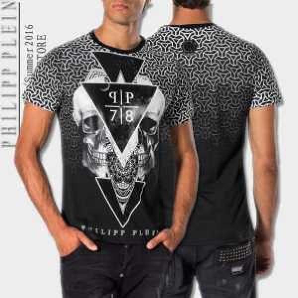 2026春夏 PHILIPP PLEIN フィリッププレイン オリジナル 半袖Tシャツ 2色可選