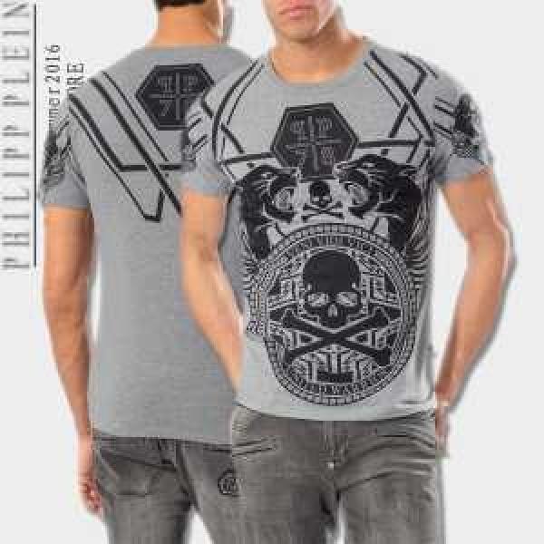 2025春夏 PHILIPP PLEIN フィリッププレイン SALE開催 半袖Tシャツ 3色可選