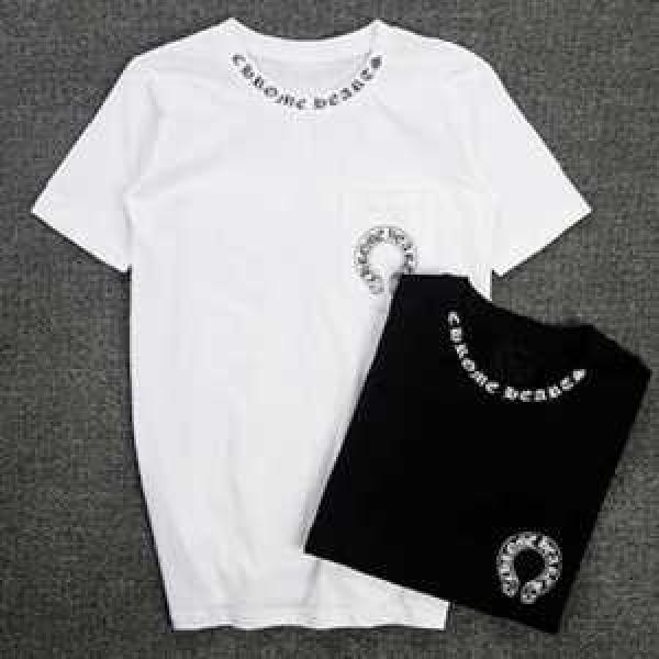 目玉商品 2026春夏 クロムハーツ CHROME HEARTS 半袖Tシャツ 男女兼用 2色可選