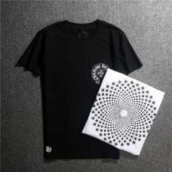 大絶賛！2026春夏 クロムハーツ CHROME HEARTS 半袖Tシャツ 男女兼用 2色可選