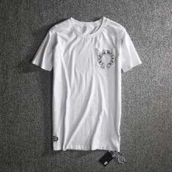 大好評♪ 2026春夏 クロムハーツ CHROME HEARTS 半袖Tシャツ 男女兼用 2色可選