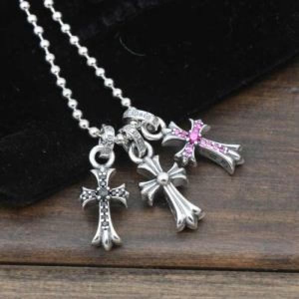 大好評 クロムハーツ CHROME HEARTS シルバー925 ペンダントトップ スタイリッシュな十字架 4色可選