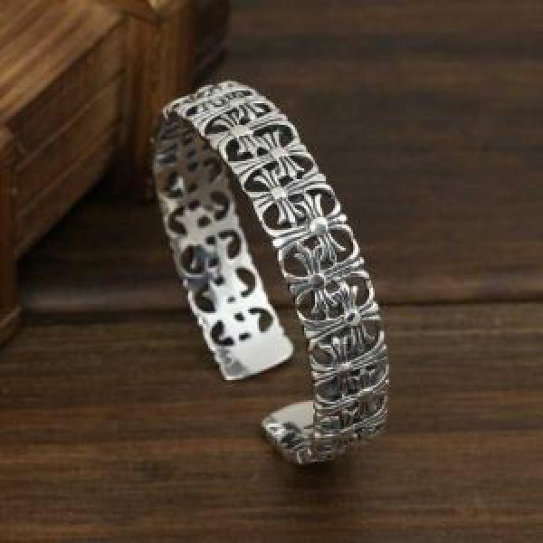 2026 高評価の人気品 クロムハーツ CHROME HEARTS シルバー925 バングル