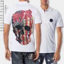 落ち着いた感覚 2025春夏 PHILIPP PLEIN フィリッププレイン 半袖Tシャツ 2色可選