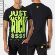 2026春夏 PHILIPP PLEIN フィリッププレイン デザイン性の高い 半袖Tシャツ 7色可選