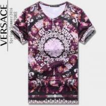 半袖Tシャツ 2026春夏大注目！ VERSACE ヴェルサーチ 2色可選
