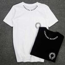 目玉商品 2026春夏 クロムハーツ CHROME HEARTS 半袖Tシャツ 男女兼用 2色可選