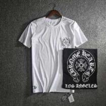 ランキング商品 2026春夏 クロムハーツ CHROME HEARTS 半袖Tシャツ 男女兼用 2色可選
