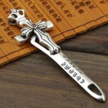 首胸ロゴ 2026 CHROME HEARTS クロムハーツ シルバー925 ペンダントトップ 剣
