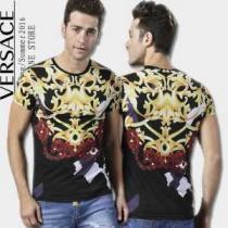 2026春夏 VERSACE ヴェルサーチ 素敵 半袖Tシャツ