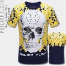 2026春夏 PHILIPP PLEIN フィリッププレイン 高級感を引き立てる 半袖Tシャツ 2色可選