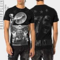 2026春夏 PHILIPP PLEIN フィリッププレイン めちゃくちゃお得   半袖Tシャツ 2色可選