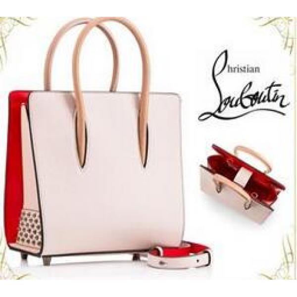 新作 クリスチャン ルブタンスーパーコピー Christian Louboutin Paloma Small Tote 高機能　バッグピンク..96.
