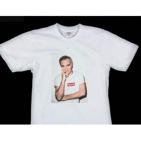 爽やかなライトカラーシュプリーム モリッシーフォト　快適にＴシャツホワイト.
