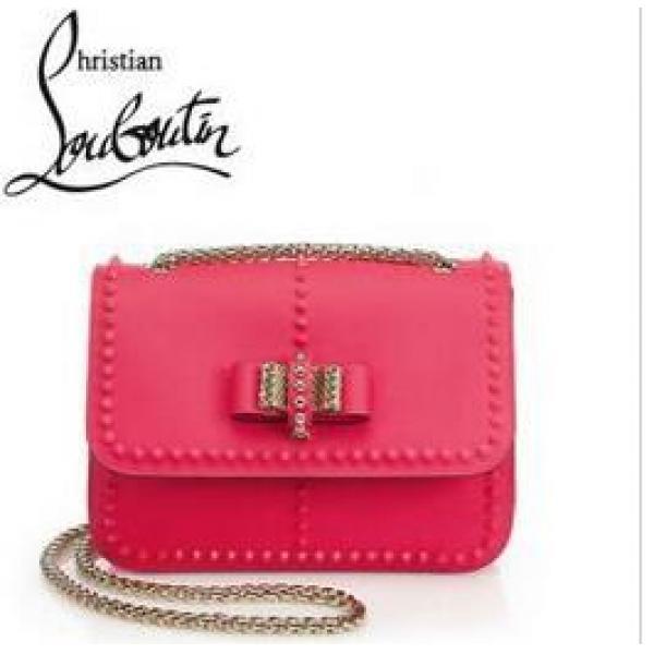 定番のカラークリスチャンルブタンCHRISTIAN LOUBOUTIN  抜群バッグ スタッズ ..96.