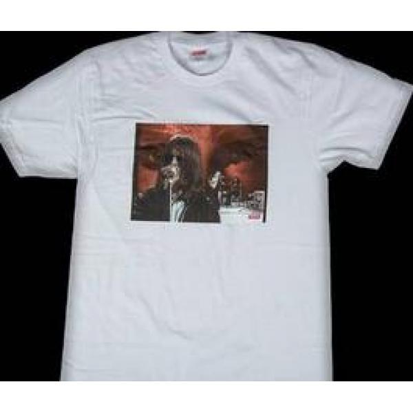 快適に　シュプリーム ブラックサバス パラノイド　素敵なTシャツ	ホワイト.