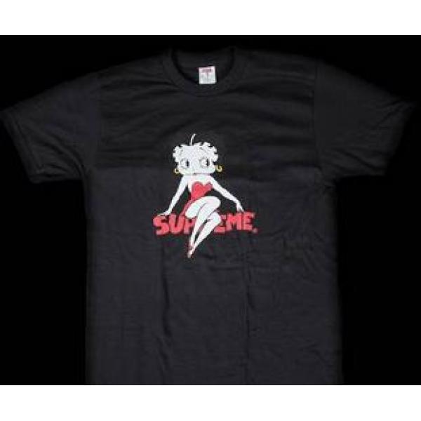 完売品　シュプリーム ベティブープ　素敵なＴシャツ　ブラック.