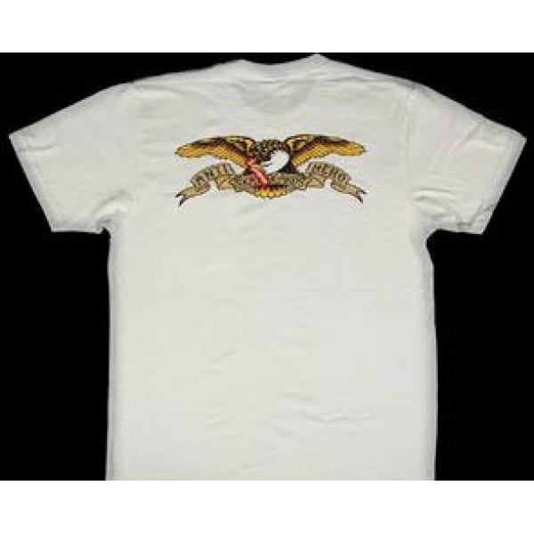 活躍するアイテム　シュプリーム アンタイヒーローポケット　快適にＴシャツ　ホワイト.