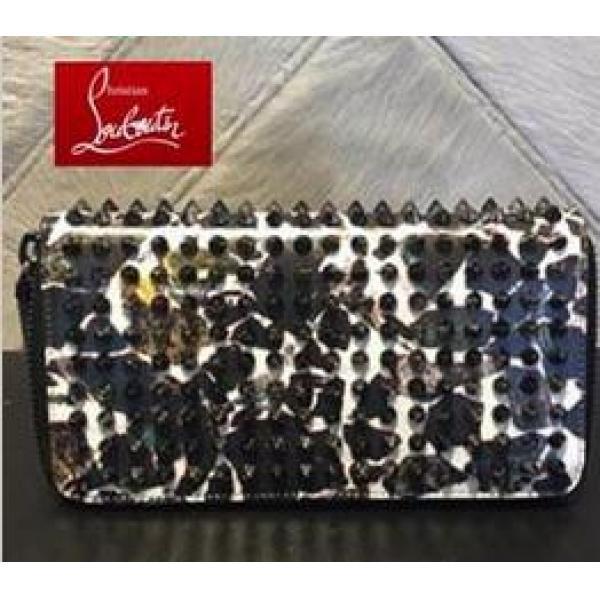 Christian Louboutin 新作　ルブタン コピー　PANETTONE 高耐水　長財布 ..473.