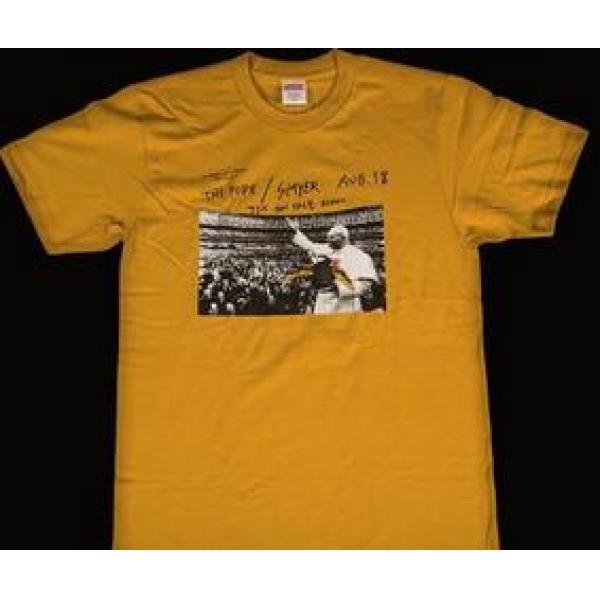 快適にシュプリーム ゾートムード溢れる Tシャツマスタード.