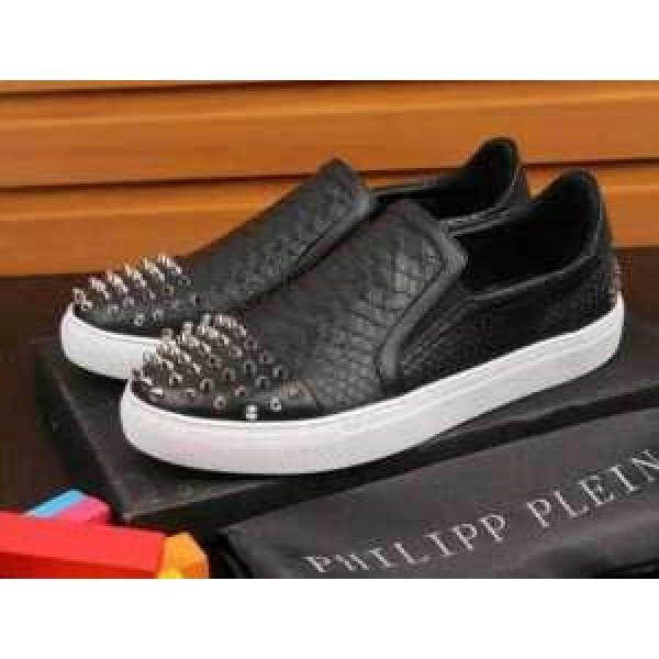 ★安心★追跡付 2026 フィリッププレイン PHILIPP PLEIN フラットシューズ