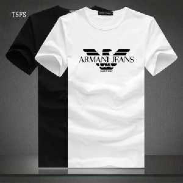 存在感のある 2026春夏 ARMANI アルマーニ 半袖Tシャツ 2色可選