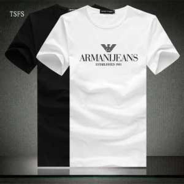 おすすめ/オススメ 2026春夏 ARMANI アルマーニ 半袖Tシャツ 2色可選