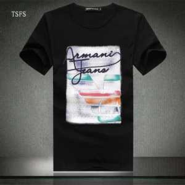 ポップ  2026春夏 ARMANI アルマーニ 半袖Tシャツ 2色可選