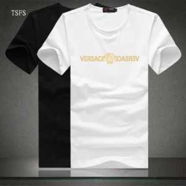 美品！ 2026春夏 ヴェルサーチVERSACE  半袖Tシャツ 2色可選