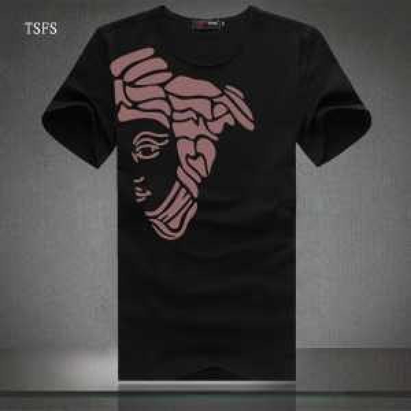 抜群の雰囲気が作れる! 2026春夏 ヴェルサーチVERSACE  半袖Tシャツ 2色可選