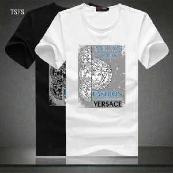 格安！  2026春夏 ヴェルサーチVERSACE  半袖Tシャツ 2色可選