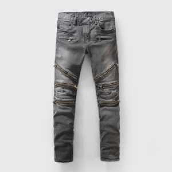 ～希少 バルマンBALMAIN  派手すぎずジーンズ