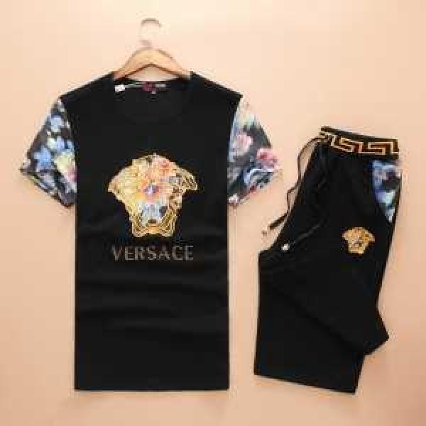 人気商品  2026春夏 ヴェルサーチ VERSACE ジャージセット 2色可選