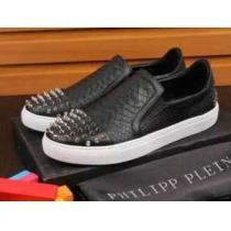 ★安心★追跡付 2026 フィリッププレイン PHILIPP PLEIN フラットシューズ