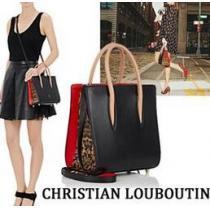 新作 クリスチャン ルブタンスーパーコピー Christian Louboutin Paloma Small Tote 高機能　バッグピンク..96.