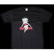 完売品　シュプリーム ベティブープ　素敵なＴシャツ　ブラック.