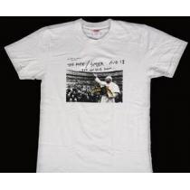 大人っぽくシュプリーム アンタイヒーロー ローマ法王　軽やかに Tシャツ　ホワイト.