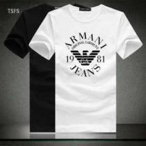 オリジナル 2026春夏 ARMANI アルマーニ 半袖Tシャツ 2色可選
