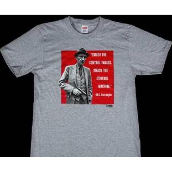 大人っぽいシュプリーム ウィリアム・S・バロウ カジュアルにTシャツ グレー.