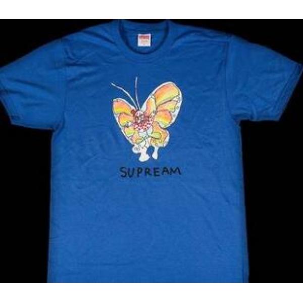 上品上質　シュプリーム 洗練された雰囲気を醸し出す　Ｔシャツ　ロイヤル.