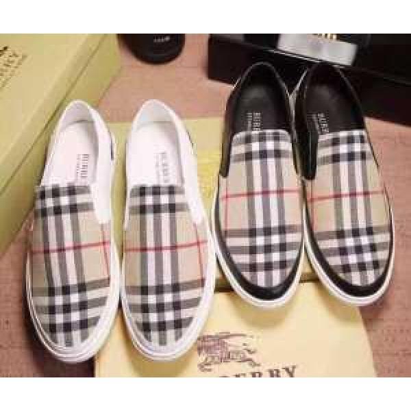 超レア 2026 バーバリー BURBERRY スリップオン 2色可選