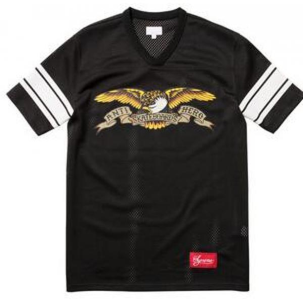 印象的にSupreme  アンチヒーロー　フットボールトップ　素敵なシャツ.