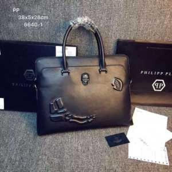 2025 ～希少   フィリッププレイン PHILIPP PLEIN 手持ち&amp;ショルダー掛け 6640-1.486.