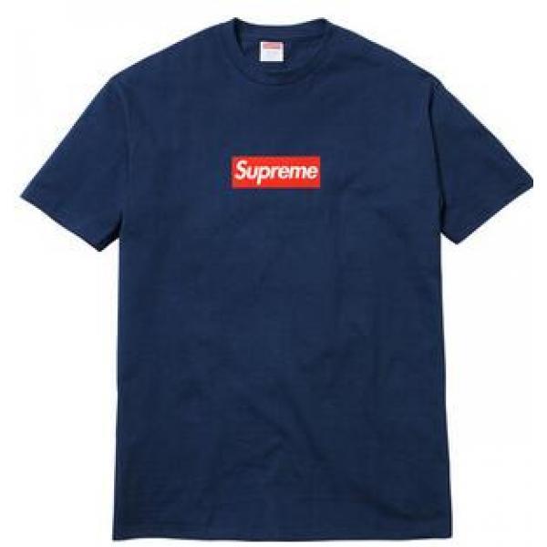 定価より安いブランド　シュプリーム Tシャツ コピー ファッション性の高いＴシャツ ネイビー.